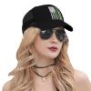 MULIHU Thin Green Line U.S.A Flag Baseball Cap for Men Women Trucker Hats Mesh Back Cap Adjustable Breathable Hat Baseball Cap Dad Hats view 2