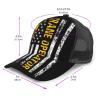 MULIHU American Crane Operator Baseball Cap for Men Women Trucker Hats Mesh Back Cap Adjustable Breathable Hat Baseball Cap Dad Hats view 4