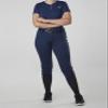 EvoShield Women's Unlocked Mid Rise Pant | Baseball/Softball | Navy Blue | S - Small view 2