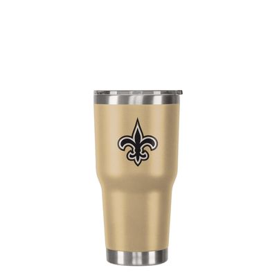 FOCO New Orleans Saints NFL Team Logo 30 oz Tumbler - Gold
