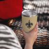FOCO New Orleans Saints NFL Team Logo 30 oz Tumbler - Gold view 2