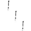 BESPORTBLE 3 Pcs Golf Cleaning Tool Double-Sided Brush Club Groove Cleaner Accessory Kit Easy to Carry