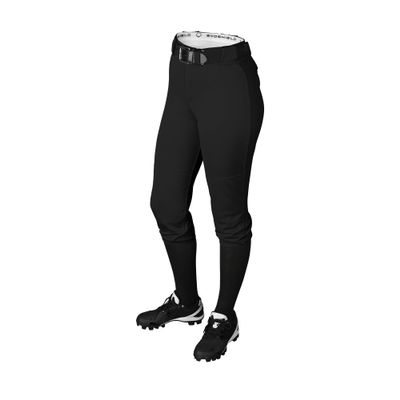 EvoShield Women's Unlocked Mid Rise Pant | Baseball/Softball | Black | M - Medium