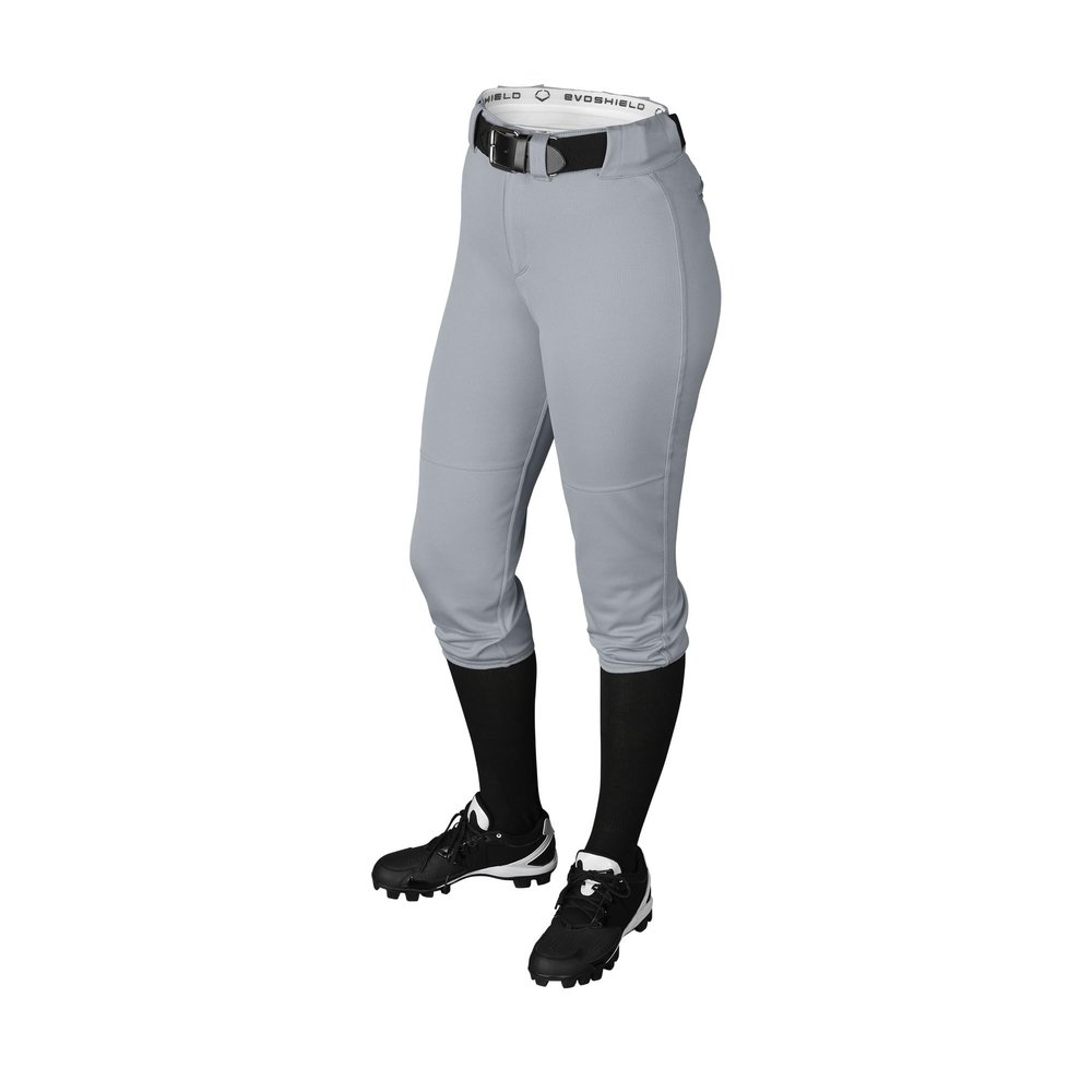 EvoShield Women's Unlocked Mid Rise Pant | Baseball/Softball | Blue Grey | S - Small