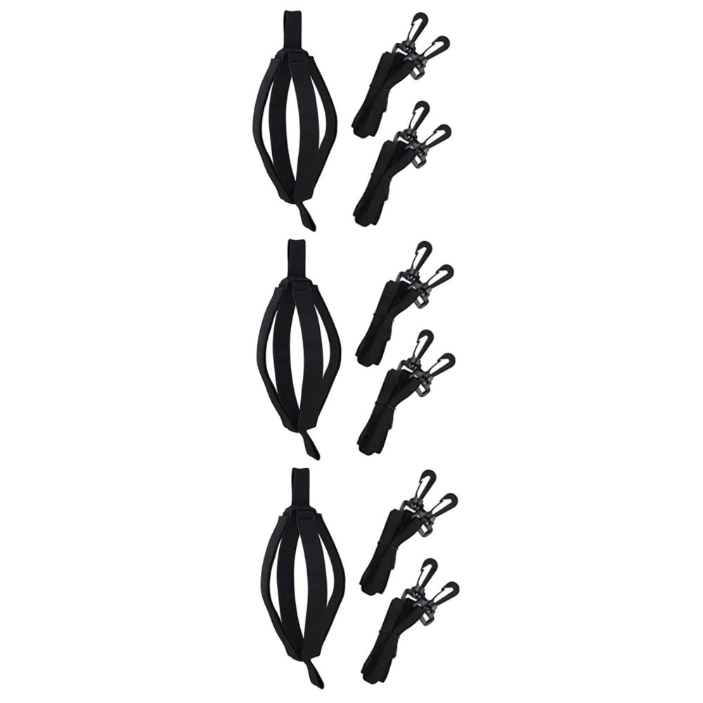 BESPORTBLE 3sets Professional Volleyball Spike Trainer Elastic Training Strap for Hitting and Serving Practice for Skills Development and Coordination
