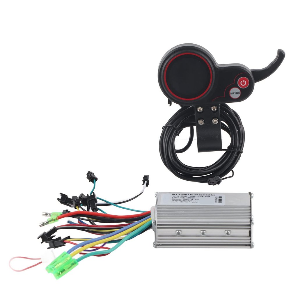 Ejoyous Electric Scooter Controller LCD Display Control Panel with Shift Switch for Electric E Scooter (60V 250/350W Color Screen Dual-Mode Model)