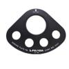 Fusion Climb Aluminum Figure 8 Descender Black Heavy Duty(FP-8144-2-BLK) view 2