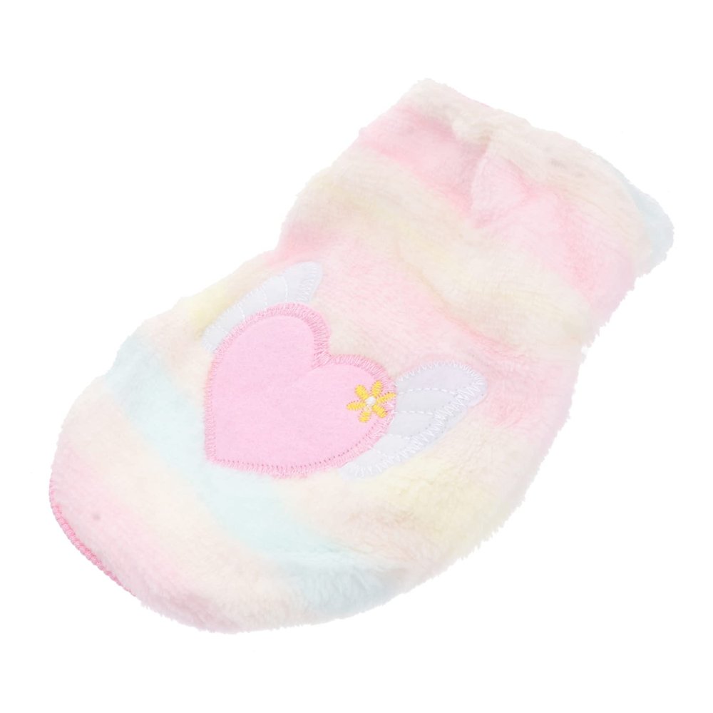 BESPORTBLE Small Dog Vest Puppy Winter Clothes Dog Cat Pet Outfit Warm Flannel Angel Size s
