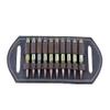 Leather Cartridge Holder 10 Ammo Capacity, Ammo Holder, Ammo carrier, Belt Bandolier, 2 Ply Leather%100 handmade (.308 win) view 1
