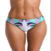 Sunshine 79 Women's Hipster Bikini Swimsuit Bottom, Multi//Far Out Feathers, 12 view 1