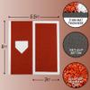 GoSports Baseball/Softball Turf Batting Mat - 6 ft x 5.5 ft Switch Hitting Design with Reversible Home Plate view 3
