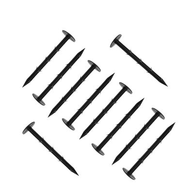 BESPORTBLE 10pcs Plastic Garden Ground Nails Heavy Duty Tent Stakes Anchors for Ground Stakes Plant Support