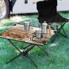 Msyxl Westside Cowboy Portable Folding Camping Table, Compact Lightweight Beach Table with Carrying Bag for Outdoor Picnics, BBQs, Camp view 2