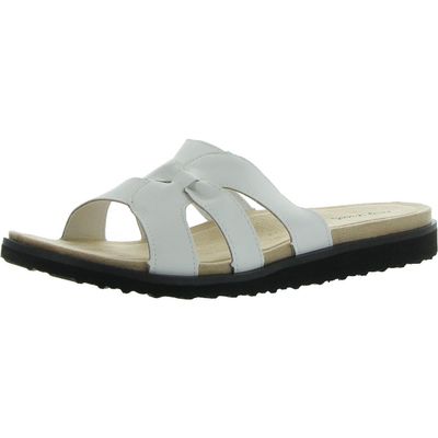 Easy Street Women's Skai Slide Sandal, White, 5.5