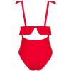 Womens Tankini Swimsuits Flowy Ruffled Top Two Piece High Waisted Tummy Control Cut Out Bikini Bathing Suits Swimwear view 4