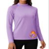 MAGCOMSEN Thermal Shirts for Women Long Sleeve Mockneck Fleece Lined Tops view 1
