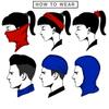 VCZUIUC Headwear Bandana Head Wrap Face Scarf Mask Neck Warmer Balaclava for Sports (Medium (Quick Dry), 6pcs: Flag Series) view 3