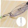 BESPORTBLE 240pcs Fishing Line Snap Swivels Sturdy Construction for Catfishing Lure Pin Connector view 4