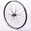 Bicycle Wheel 26 27.5 29 Inch Alloy Double Wall Rim 8-11 Speed Quick Release Bearing 6 Ratchet Quick Release Carbon Fibre (Color : Black Hub Wheel Set, Size : 26inch) view 4