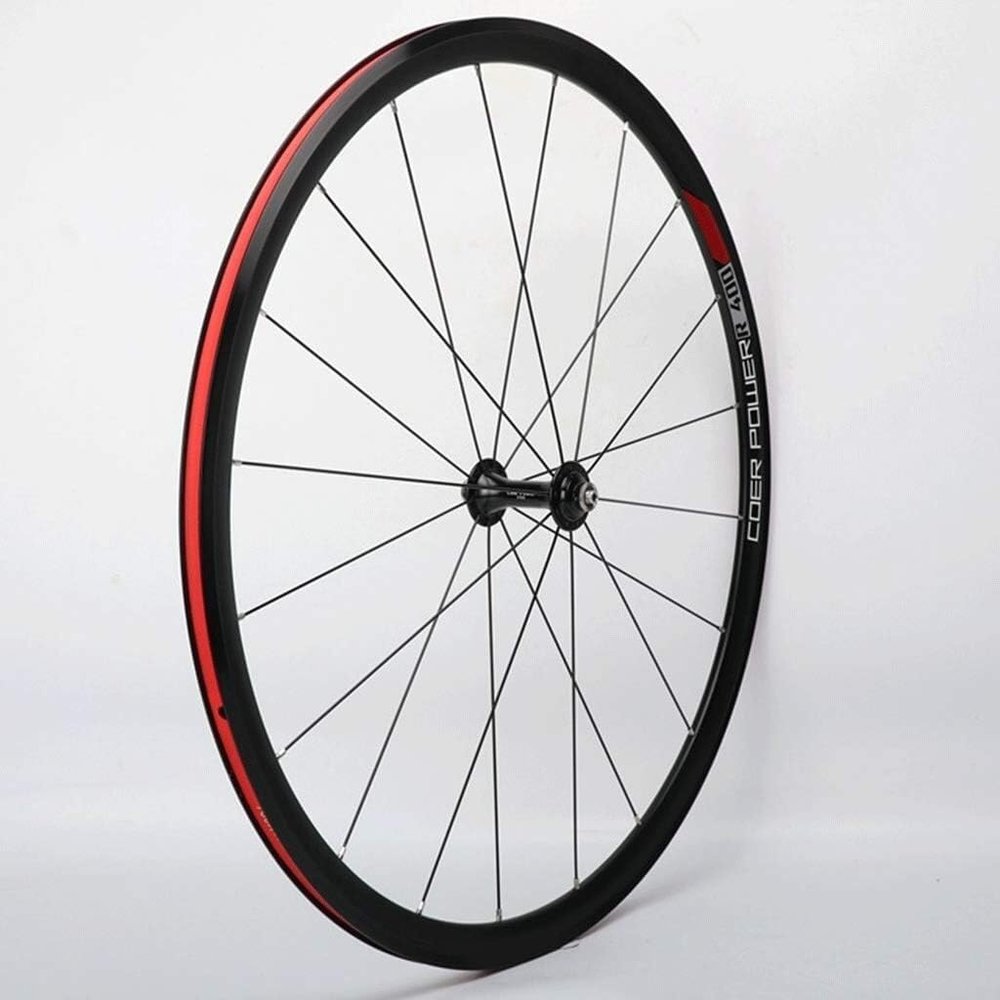 Bicycle Wheelset 700C Alloy Rims 30mm CX V/C Brakes Sealed Bearings Quick Release for Hubs 8-11 Speed (Color : Black Quick Release, Size : 27.5)