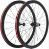Road Bike Wheelset 700c Bicycle V-Brake Wheelset Quick Release Wheels 30mm Rims Hubs for 8/9/10/11 Speed Cassettes view 1