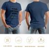 Custom T-Shirt Design Your Own Front Printed Tee Picture Shirts for Men Personalized Gift T Shirt Navy view 2