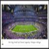 2024 CFP National Championship Game, Washington vs Michigan - 40.25x13.75-inch Standard Framed Print by Blakeway Panoramas