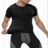 SPVISE Compression Shirt Men Short Sleeve Black Workout Gym Top Cool Dry view 2