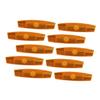 BESPORTBLE 10pcs Bike Reflectors Reflectors Reflective Signs Replaceable Warning for Bicycles view 1