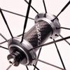 700c Road Bike Wheel Pair Racing Bike Wheels Double Wall Rims 40mm 8-11 Speed Carbon Fibre Wheels Quick Release (Color : Silver Hub, Size : 700C) view 4