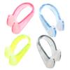 BESPORTBLE 4pcs Silicone Swim Nose Clip Set Anti-Skid Nose Plugs for Adults Black Blue Pink Green Comfortable and Durable Swimming Gear for Training and Diving view 1