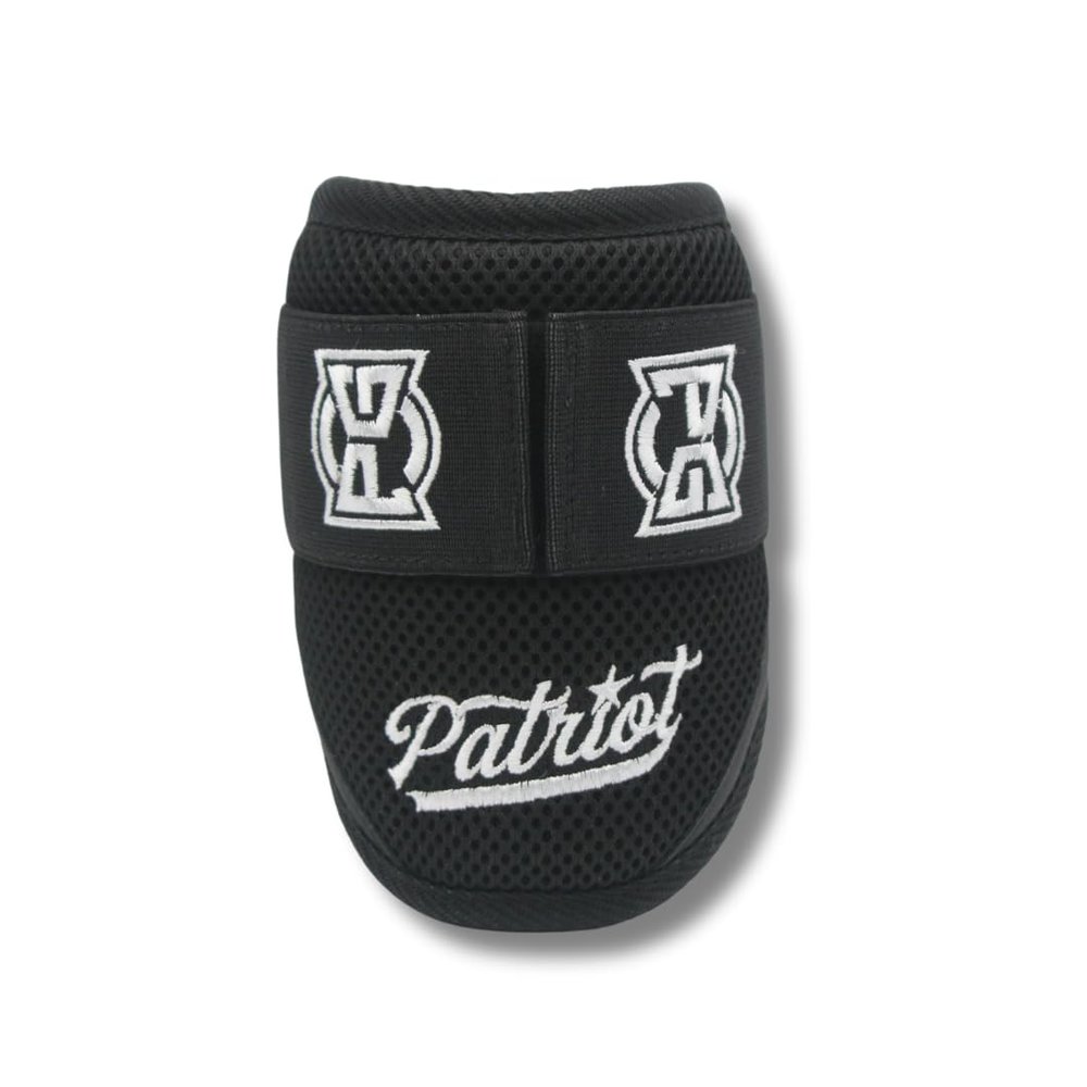Patriot | Baseball Elbow Guard | Baseball Softball Batter's pro elbow guard protection equipment (Black, Large)