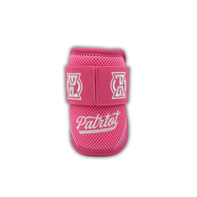 Patriot | Baseball Elbow Guard | Baseball Softball Batter's pro elbow guard protection equipment (Pink, Small)