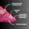 Patriot | Baseball Elbow Guard | Baseball Softball Batter's pro elbow guard protection equipment (Pink, Small) view 3