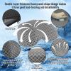 ohaayoo Kayak Seat Cushion, Thicken Anti Slip Waterproof Gel Kayak Seat, Portable Canoe Rowing Rubber Dinghy Pad for Stadium Sit in Kayak Inflatable Fishing Kayak Canoe Kayak Accessories (Grey) view 3