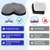 ohaayoo Kayak Seat Cushion, Thicken Anti Slip Waterproof Gel Kayak Seat, Portable Canoe Rowing Rubber Dinghy Pad for Stadium Sit in Kayak Inflatable Fishing Kayak Canoe Kayak Accessories (Grey) view 4