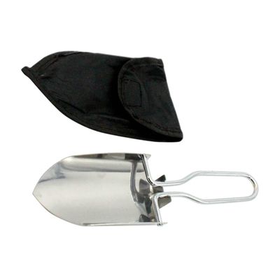 BESPORTBLE Ergonomic Handle Folding Spade Shovel Lightweight Mud Removal Tool Garden Shovels for Digging