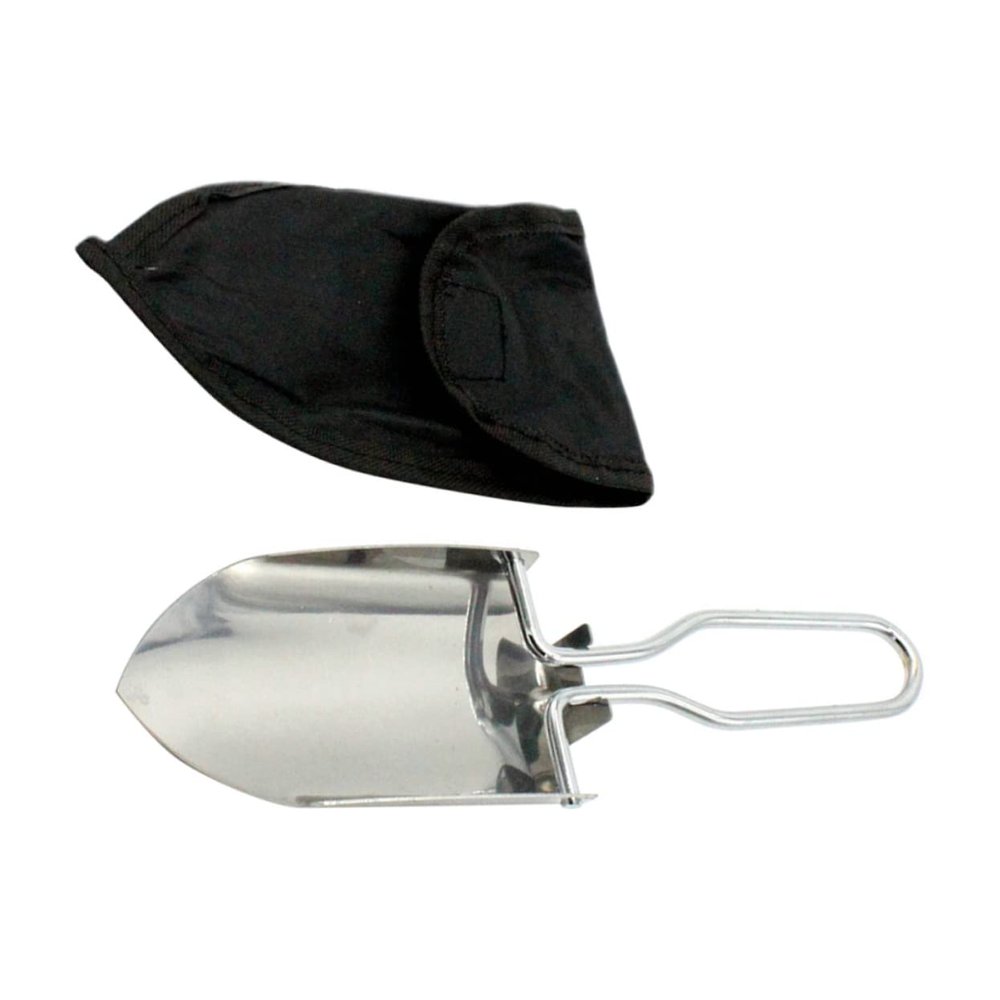 BESPORTBLE Ergonomic Handle Folding Spade Shovel Lightweight Mud Removal Tool Garden Shovels for Digging