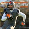 AIGEVTURE Mens Football Gloves Wide Receiver Youth Sticky Adult Receiving Gloves Best Gifts Orange White X-Large view 4