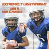 AIGEVTURE Youth Football Gloves Kids Sticky Receiver Gloves for Kids Orange and White X-Large view 2