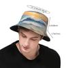 Airborne Seagulls Unisex Lightweight Breathable Foldable Sun Hat for Outdoor Activities Travel Camping Fishing Hat Black view 3