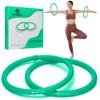 Weighted Fitness Hoop for Arms - Mini Upper Body Exercise Tool to Strengthen Arms and Shoulders - Lightweight Design for Fun Home Workouts(Green) view 1