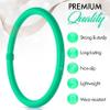 Weighted Fitness Hoop for Arms - Mini Upper Body Exercise Tool to Strengthen Arms and Shoulders - Lightweight Design for Fun Home Workouts(Green) view 2