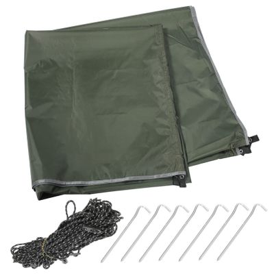 BESPORTBLE 1set Outdoor Sunshade Tarp for Camping Hiking and Picnics Coated Canopy for Persons Lightweight and Portable
