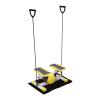 KONGKUNI Stair Stepper, Stepper Machine with Resistance Bands, Fitness Stepper, Exercise Stepping Machine, Twist Stepper for Full Body Workout, Home Fitness Equipment, 330lbs Weight CapacityYellow view 1