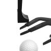 3 Piece Putting Gate Goal Gate Lightweight Metal Putter Target Accessory Precision Practice Equipment, 2 Bases view 3