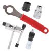 Vomeko Bike Repair Tool Kit, Freewheel Removal, Bottom Bracket Removal, and More. Includes Bicycle Crank Extractor, Chain Breaker Tool 16mm Spanner, and Freewheel Remover. view 1