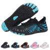 StoneLiquid Hike Barefoot Footwear Womens Men, Non-Slip Zero Drop Sole Trail Running Sneakers Wide Toe Box Shoes (Blue, US Footwear Size System, Adult, Women, Numeric, Medium, 16) view 1