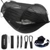 ADVOKAIR Camping Hammock with Mosquito Net Up to 500lbs, Ultralight and Portable Nylon Travel Hanging Hammock with Tree Straps, Perfect for Outside, Backpacking, Hiking and Backyard view 1