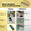 ADVOKAIR Camping Hammock with Mosquito Net Up to 500lbs, Ultralight and Portable Nylon Travel Hanging Hammock with Tree Straps, Perfect for Outside, Backpacking, Hiking and Backyard view 2